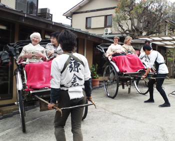 kimono kuroudo miyamoto's speciality rickshaw service